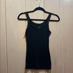 Mossimo Black Lace Tank Top